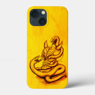 Skull - Teufelskopf mit Schlange Case-Mate iPhone Hülle