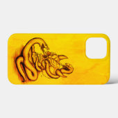 Skull - Teufelskopf mit Schlange Case-Mate iPhone Hülle (Rückseite (Horizontal))