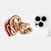 Skull - Teufelskopf mit Schlange Case-Mate iPhone Hülle (Rückseite (Horizontal))
