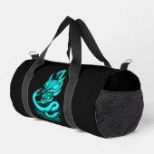 Skull - Teufelskopf mit Schlange Duffle Bag (Rechte Ecke)