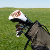 Skull - Teufelskopf mit Schlange Golf Headcover (In SItu)