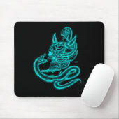 Skull - Teufelskopf mit Schlange Mousepad (Mit Mouse)