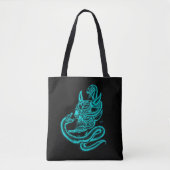 Skull - Teufelskopf mit Schlange Tasche (Vorderseite)