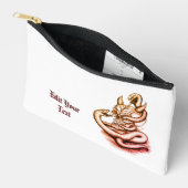 Skull - Teufelskopf mit Schlange Zubehörtasche (Offen)