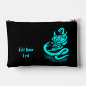 Skull - Teufelskopf mit Schlange Zubehörtasche (Rückseite)