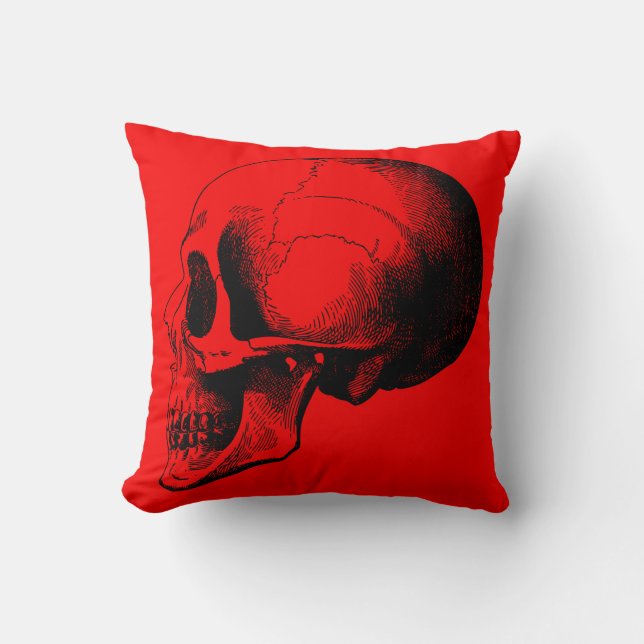 Skull Throw Kissen (Vorderseite)