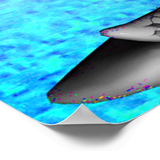 Skull Time Traveller Poster (Ecke)