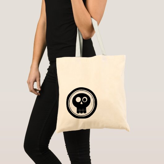 Skull Tote Bag Tragetasche (Vorderseite (Produkt))