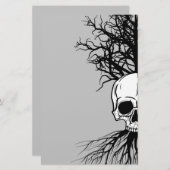 Skull & Tree Briefpapier (Vorne/Hinten)