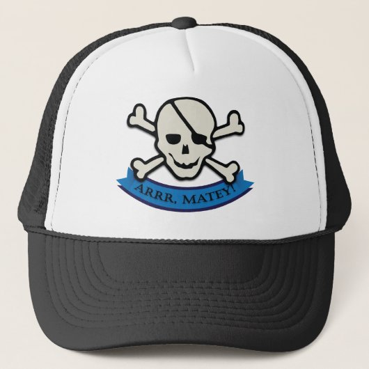 Skull - Trucker Hat Truckerkappe (Vorderseite)