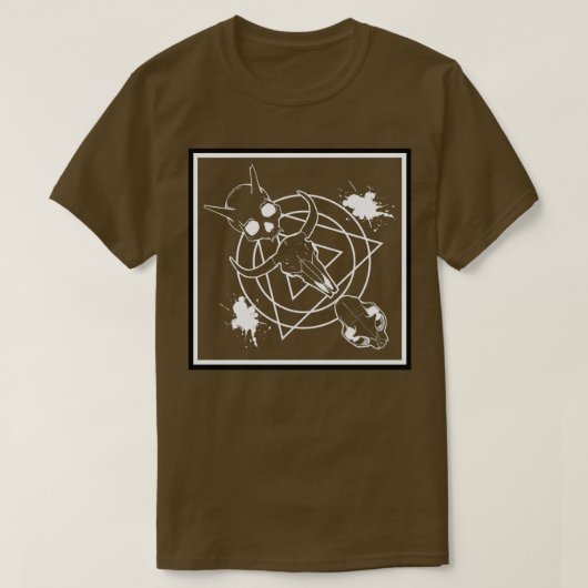 Skull Tryptic T-Shirt (Design vorne)