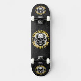 Skull und Blume Skateboard