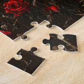 Skull und Crimson-Rose Puzzle (Seite)