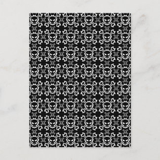 Skull und Crossbone-Postkarte Postkarte