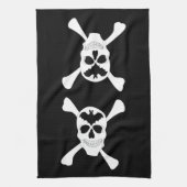 Skull und Crossbones Küchentücher (Vertikal)