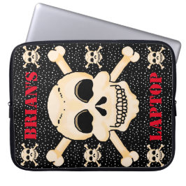 Skull und Crossbones - Notebookgehäuse Laptopschutzhülle