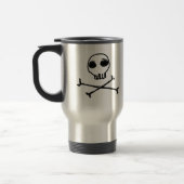 Skull und Crossbones Travel Mug Reisebecher (Links)