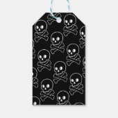 Skull und Crossbones Vielen Dank Geschenkanhänger (Rückseite)