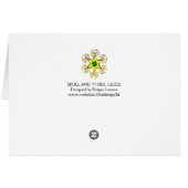 SKULL UND DREI LILES (Rückseite Horizontal)