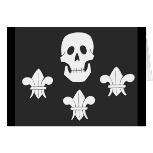 SKULL UND DREI LILES (Vorderseite (Horizontal))