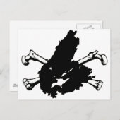 Skull und Kap Breton Postkarte (Vorne/Hinten)
