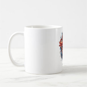 Skull und Koi Serenity Kaffeetasse