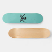 SKULL UND KREUZELN PIRATE SKATEBOARD DECK (Horizontal)
