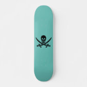 SKULL UND KREUZELN PIRATE SKATEBOARD DECK (Vorne)
