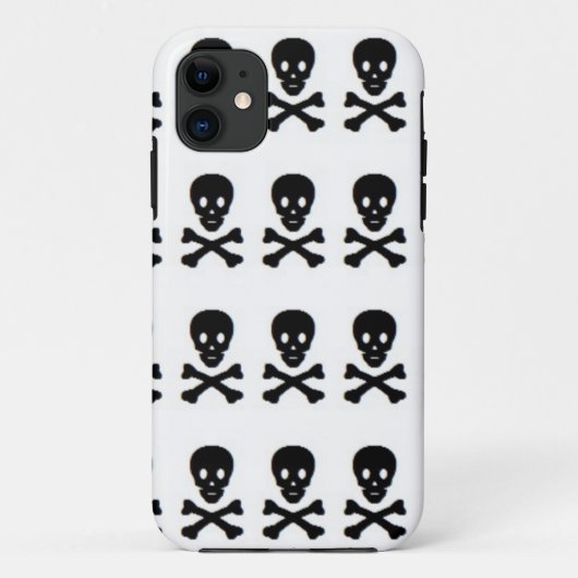 SKULL UND KREUZEN Case-Mate iPhone HÜLLE (Rückseite)