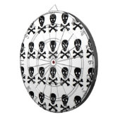 SKULL UND KREUZEN DARTSCHEIBE (Vorderseite rechts)