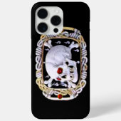 SKULL UND KREUZKNOCHEN RUBY RENAISSANCE JEWEL Case-Mate iPhone HÜLLE (Rückseite)