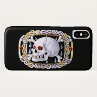 SKULL UND KREUZKNOCHEN RUBY RENAISSANCE JEWEL Case-Mate iPhone HÜLLE
