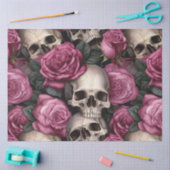Skull und Rose Serie Design 5 Seidenpapier (Basteln)