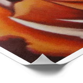 Skull und Rose Tätowierkunstposter drucken Poster (Ecke)