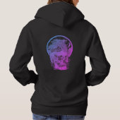 Skull- und Vogeldesign Hoodie (Rückseite)