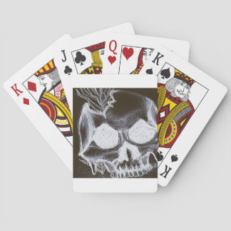 Skull Unterwasser Spielkarten