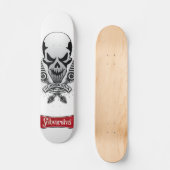 Skull-VFLY-001 Skateboard (Vorderseite)
