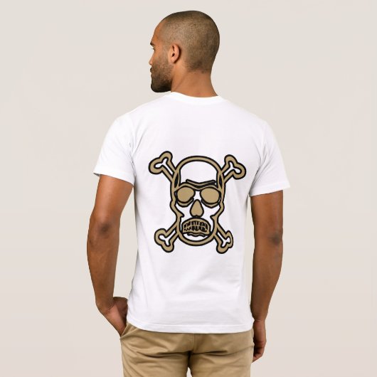 Skull vibe T-shirt (Schwarz voll)
