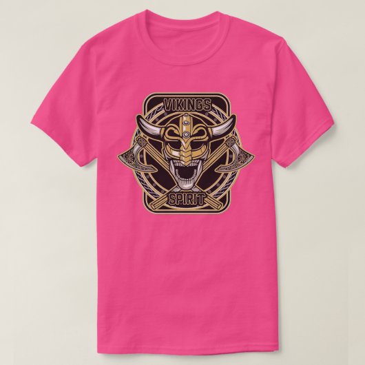Skull Vikings Spirit T-Shirt (Design vorne)