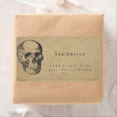 Skull-Vintage Papieradresse (Insitu)