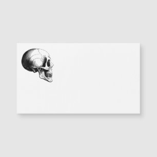 Skull-Visitenkarten Magnetkarte
