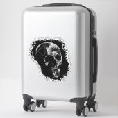 SKULL VON IDAHO AUFKLEBER (Koffer)