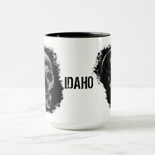 SKULL VON IDAHO TASSE (Zentrum)