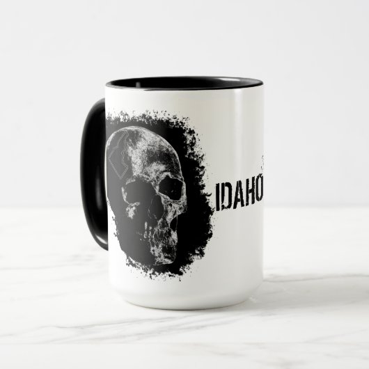 SKULL VON IDAHO TASSE (Vorderseite Links)