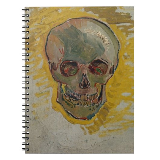 Skull von Vincent Van Gogh Notizblock (Vorderseite)