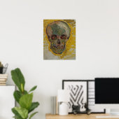 Skull von Vincent Van Gogh Poster (Heimbüro)