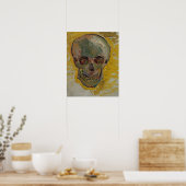 Skull von Vincent Van Gogh Poster (Küche)