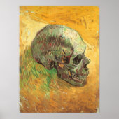 Skull von Vincent van Gogh, Vintager Impressionism Poster (Vorne)