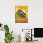 Skull von Vincent van Gogh, Vintager Impressionism Poster (Heimbüro)
