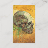 Skull von Vincent van Gogh Visitenkarte (Rückseite)